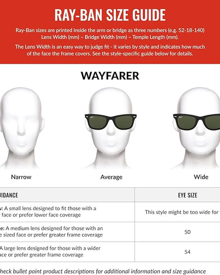 Ray-Ban RB2140 Original Wayfarer Square Sunglasses