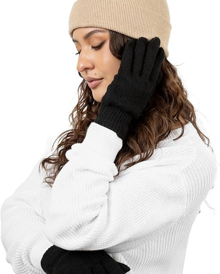 48 Pack Winter Beanies, Bulk Cold Weather Warm Knit Skull Caps, Mens Womens Unisex Hats