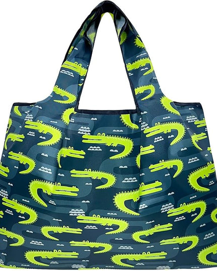 allydrew Large Foldable Tote Nylon Reusable Grocery Bags