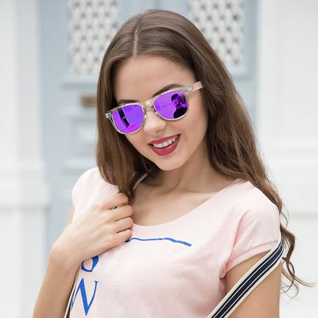 Joopin Square Sunglasses Polarized UV Protection Trendy Designer Sun Glasses Men Women