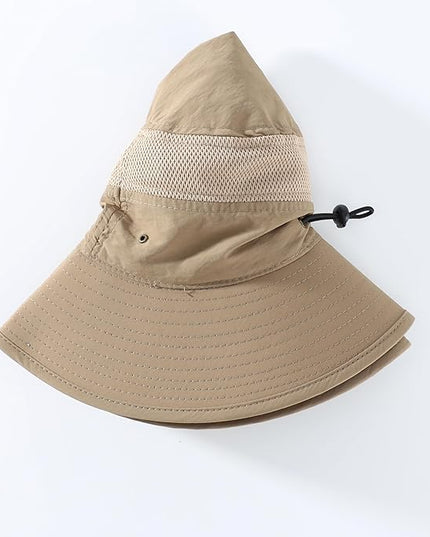 Home Prefer UPF 50+ Men's Sun Hat Wide Brim Bucket Hat UV Protection Hat for Mens Womens Beach Safari Gardening Golf Fishing