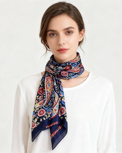 Silk Scarf Mulberry Silk Fashion Scarves Long Lightweight Shawl Wrap …