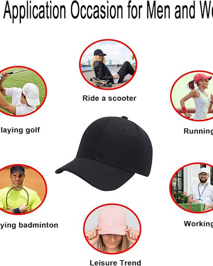 PFFY 2 Packs Baseball Cap Golf Dad Hat for Men and Women