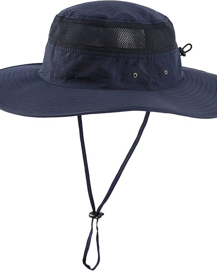 Home Prefer UPF 50+ Men's Sun Hat Wide Brim Bucket Hat UV Protection Hat for Mens Womens Beach Safari Gardening Golf Fishing