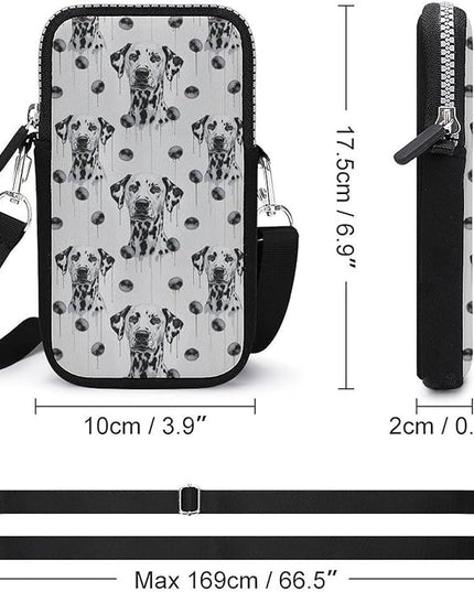 Small Crossbody Bags for Men, Cool Lightweight Sling Phone Pouch, Slim Cell Phone Purses