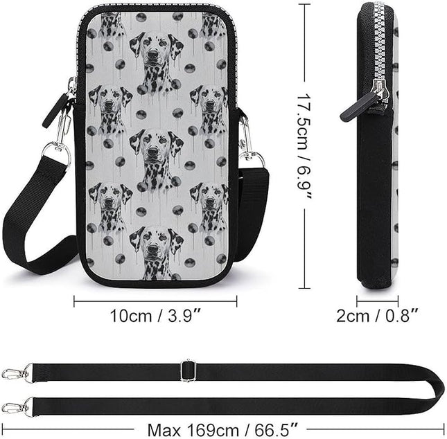 Small Crossbody Bags for Men, Cool Lightweight Sling Phone Pouch, Slim Cell Phone Purses