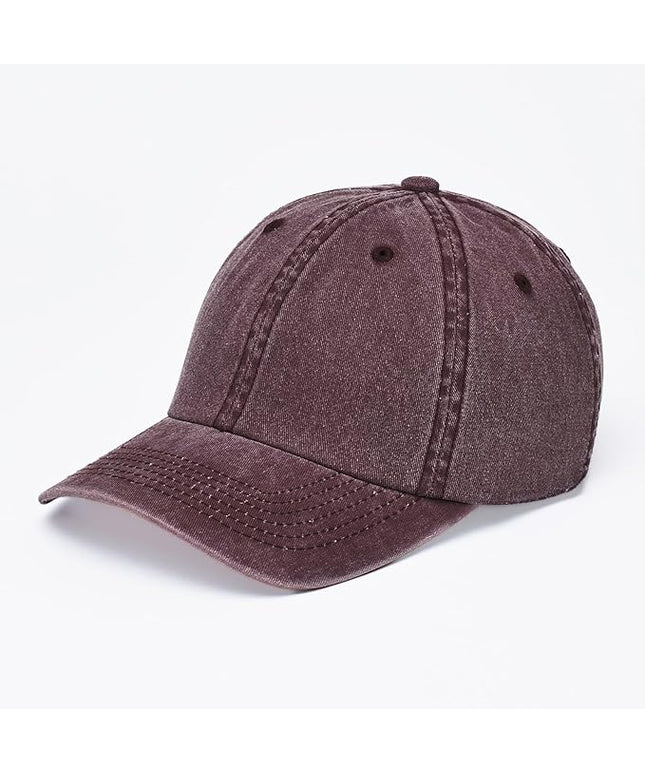 E BY ELIDAN Classic Dad Hat Cotton, Low-Profile Plain Baseball Cap, Adjustable, Breathable and Packable