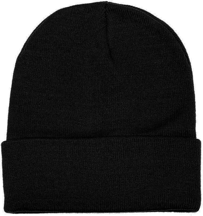 Gelante Unisex Beanie Cap Knitted Warm Solid Color and Multi-Color Multi-Packs