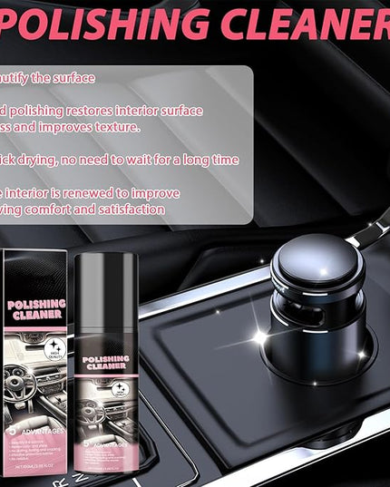 Car Interior Cleaner, Vehicle Interior Polish, 100ml Car Interior Cleaner, Interior Detailer Spray, Total Car Interior Cleaner Rejuvenation, Decontaminatio, Interior All Purpose Car Cleaner