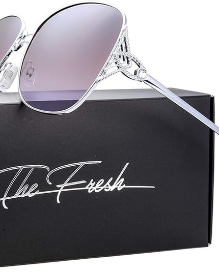 The Fresh Classic Crystal Elegant Women Beauty Design Sunglasses Gift Box