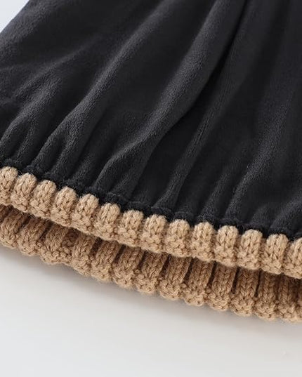 Connectyle Fleece Lined Cuffed Beanie Hat for Men Women Knitted Winter Wool Beanies Skull Cap Warm Watch Hat