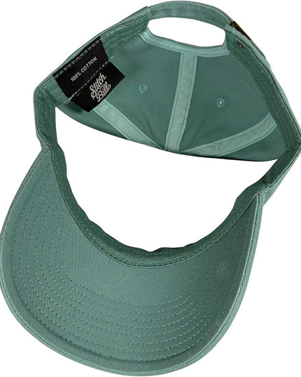 Stitch and Bill Mens Athletic Deep-Crown Baseball Cap 100% Soft Cotton Unstructured Dad Hat Outdoors Adjustable
