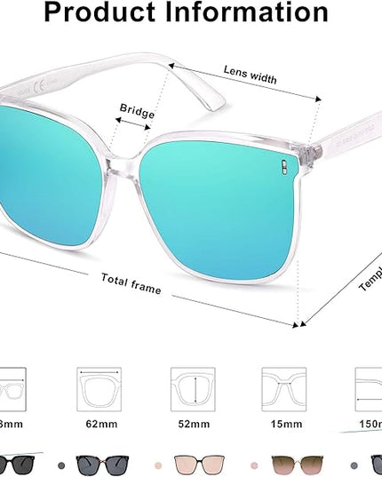 SOJOS Sunglasses for Women Men Vintage Style Shades SJ2157