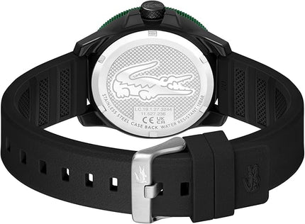 Lacoste.12.12 Scuba Men's 3H Quartz Watch, Silicone Strap - Modern, Classic Timepiece - Gift for Him, 43mm