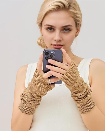 Arm Warmers Fairy Grunge Fingerless Punk Goth Emo Gloves Y2K Accessories Cottagecore