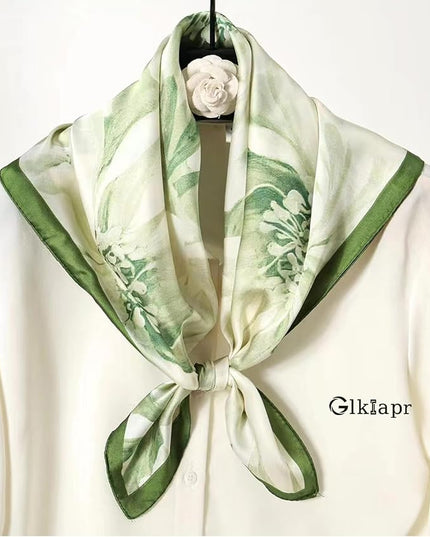 Satin Bandana Headscarf for Women Silky Hair Scarves for Fashion Lightweight