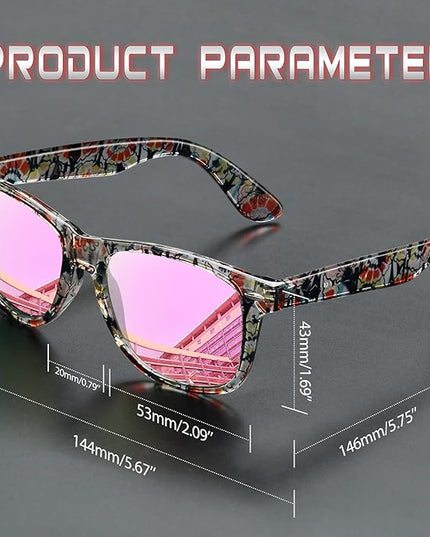 Joopin Square Sunglasses Polarized UV Protection Trendy Designer Sun Glasses Men Women