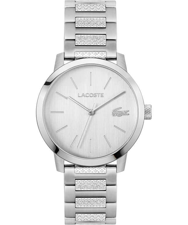 Lacoste.12.12 Metropole Men's 3H Quartz Watch, Stainless Steel Bracelet - Classic, Stylish Timepice - Gift for Him