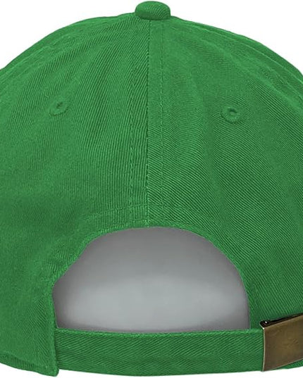 Glory Max 100% Cotton Baseball Cap Classic Plain Low Profile Golf Dad Hat Buckle Adjustable