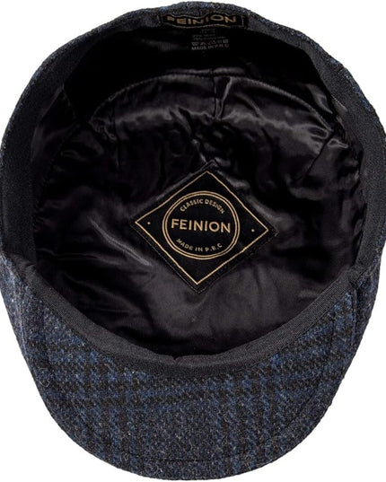 FEINION Men's Wool Tweed Newsboy Ivy Cap Gatsby Golf Flat Hat