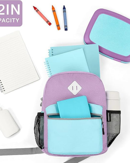 STEAMEDBUN Toddler Backpack Girls 2-4, Kids Backpack Girls, Preschool Daycare Travel Small - 12inch