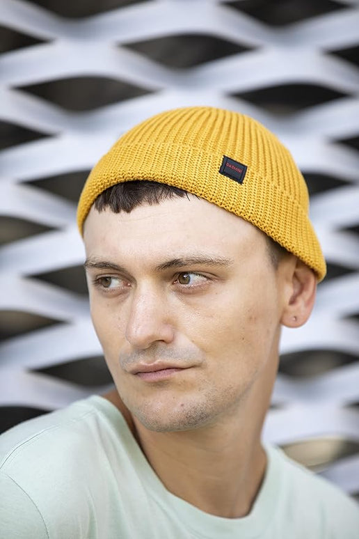 Fisherman Beanie Hats for Men Women,Knit Trawler Skull Cap,Watch Cap,Spring Fall Winter Warm Short Hats