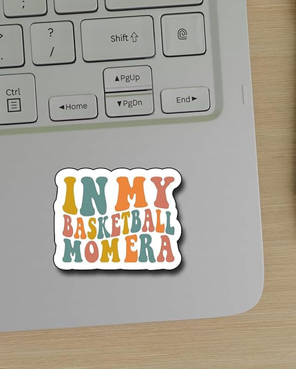 (3Pcs) in My Basketball Mom Era Sticker, Sticker Gifts Basketball Mom Decorate Books, Laptops, Water Bottles Kindles Stickers, Phones Tumbler Waterproof Vinyl 3" Inch