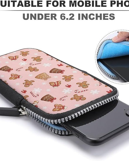 Small Crossbody Bags for Men, Cool Lightweight Sling Phone Pouch, Slim Cell Phone Purses