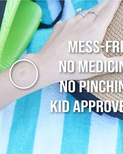 quitch Bug Bite Patches 3x27ct, Natural Itch Relief Stickers for Kids & Baby, Anti-Itch Cream Alternative, Mosquito bite Treatment, Summer Travel & Camp Essentials, Soothing After bite Patches