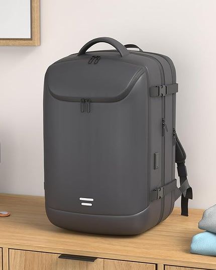 Carry on Backpack for Women Men 40L Flight Approved Travel Backpack Fit 17 Inch Laptop with USB Charging Expandable Business Weekender