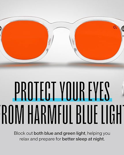 DREAM RECOVERY Blue Light Blocking Glasses for Computer, Gaming, Screen Fatigue
