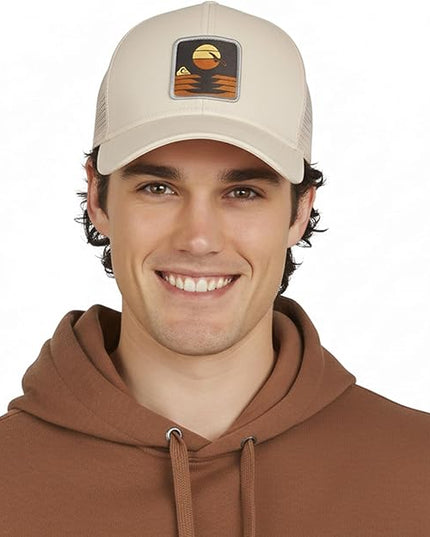 Quiksilver Men's Premium Cotton Adjustable Snap Back Logo Baseball Cap