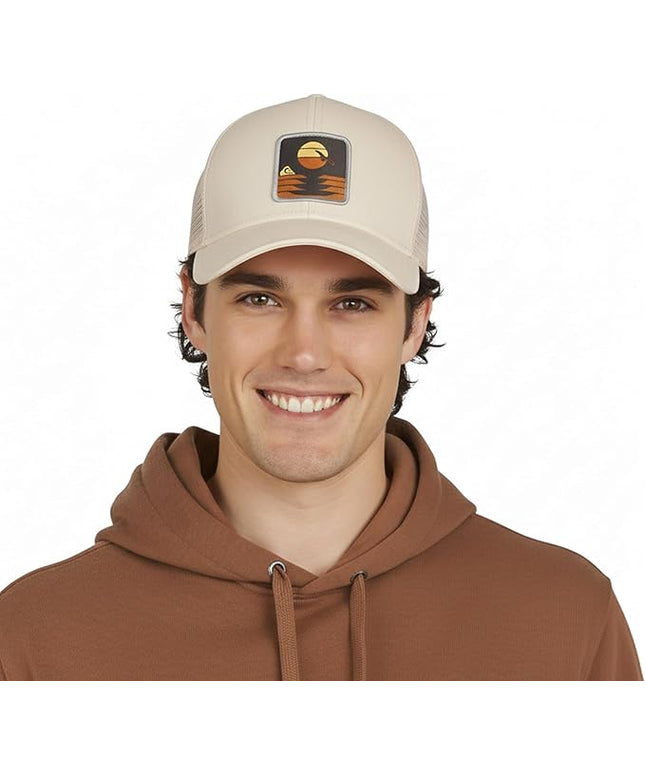 Quiksilver Men's Premium Cotton Adjustable Snap Back Logo Baseball Cap