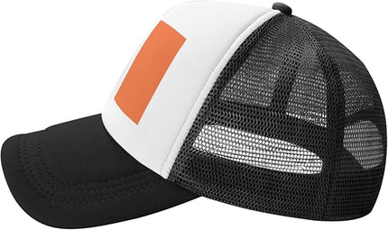 Cute Flag Baseball Cap for Men Women Mesh Trucker Hat Adjustable Patriotic Snapback Baseball Hat for Sports Running