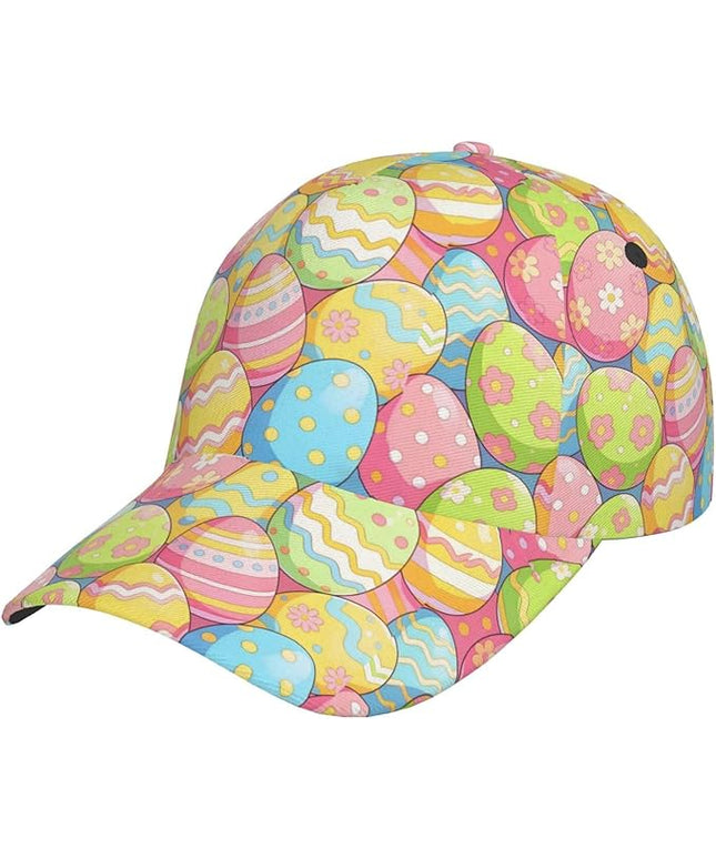 St. Patrick's Day Baseball Cap for Men Women Flower Print Sport Outdoor Travel Trucker Hat Sun Protection Dad Hats