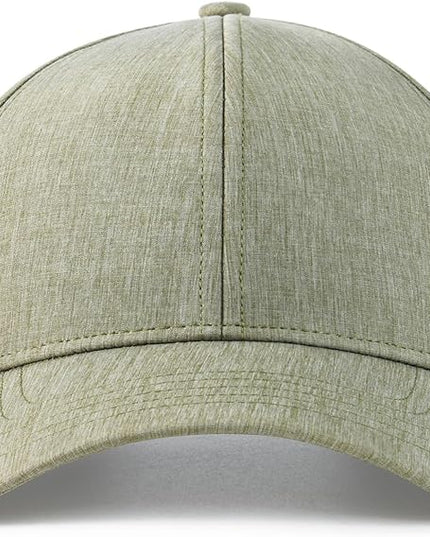 VOBOOM Men Snapback Trucker Hat, Baseball Cap for Breathable Side Laser Cut Holes