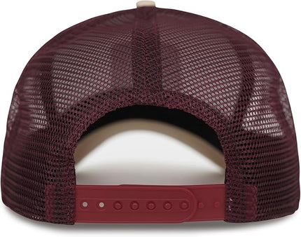 Animal Trucker Hats Leather Pattern Adjustable Snapback Mesh Animal Baseball Cap for Men