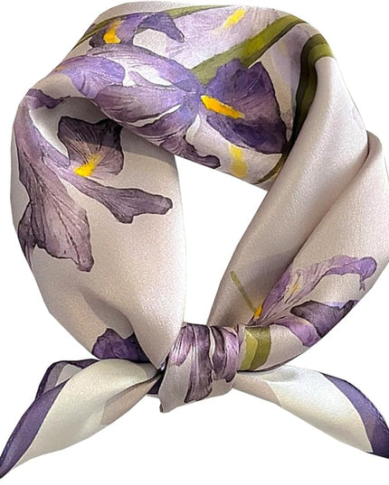 Satin Bandana Headscarf for Women Silky Hair Scarves for Fashion Lightweight