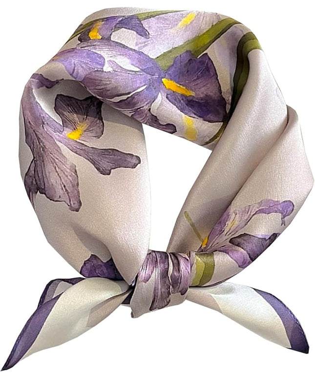 Satin Bandana Headscarf for Women Silky Hair Scarves for Fashion Lightweight