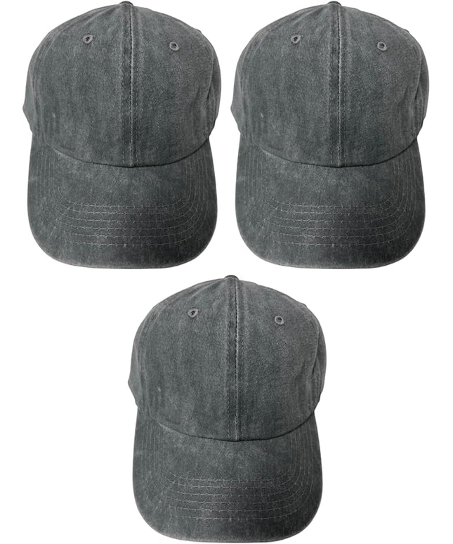 Roytrense Unisex 100% Cotton Washed Low Profile Dad Hat - Adjustable Baseball Cap for Outdoor Activities