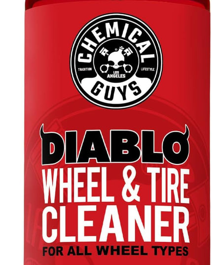 Chemical Guys Sprayable Diablo Wheel Cleaner (Safe on All Wheel & Rim Finishes), Great for Cars, Trucks, SUVs, Motorcycles, RVs & More, 32 fl oz