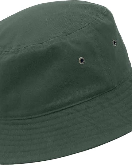 Utmost Bucket Hat 100% Cotton & Denim Lightweight Packable Outdoor Summer Beach Fishing Sun Hat
