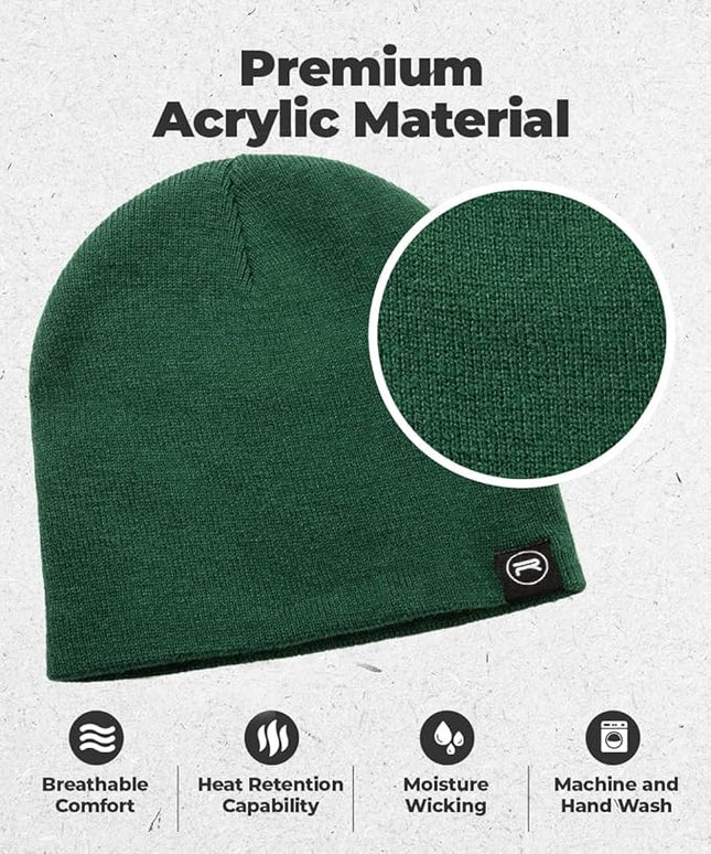 Original Beanie Cap - Soft Knit Beanie Hat - Warm and Durable