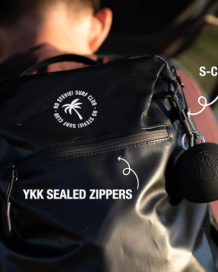 Ho Stevie! TSA Friendly Travel Backpack - Airline Approved Personal Item 28L Back Pack (Lightweight & Water Resistant)