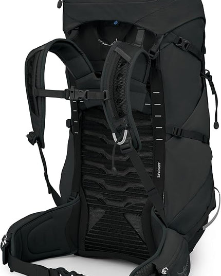 Osprey Tempest 44L Women's Lightweight Hiking Backpack - Daypack for Travel & Camping, Black/Coal Grey, M/L