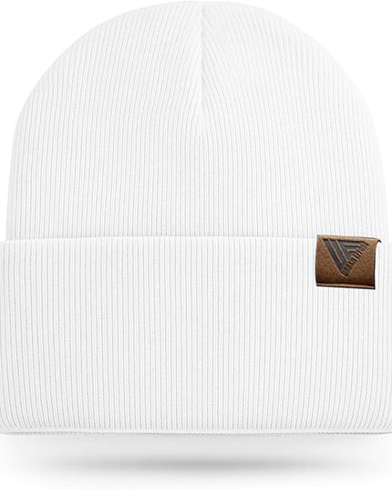 Urban Effort Beanie for Men Women – Warm Acrylic Unisex Knit Winter Hats for Men, Soft Stretch Fit, Classic Streetwear Style