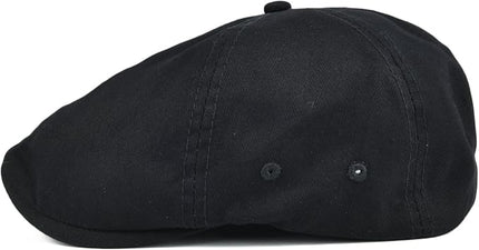 VOBOOM Cotton Washing Flat Cap Cabbie Hat Gatsby Ivy Irish Hunting Newsboy