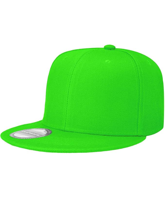 Classic Snapback Hat Cap Hip Hop Style Flat Bill Blank Solid Color Adjustable Size