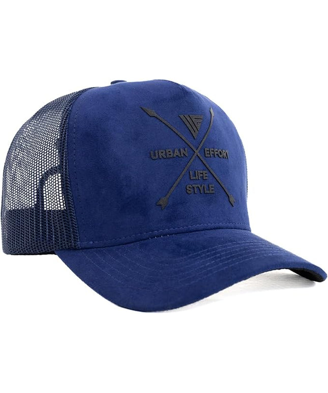 Urban Effort Mesh Back Cap - for Men and Women Baseball Hat 5-Panel Trucker Hat - Great Snapback Closure for Hunting & Hiking