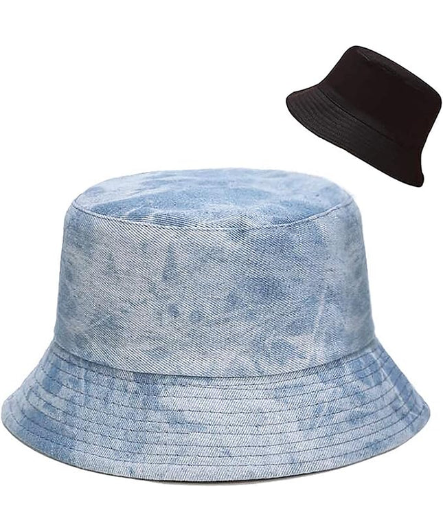 XYIYI Cute Bucket Hat Beach Fisherman Hats for Women, Reversible Double-Side-Wear
